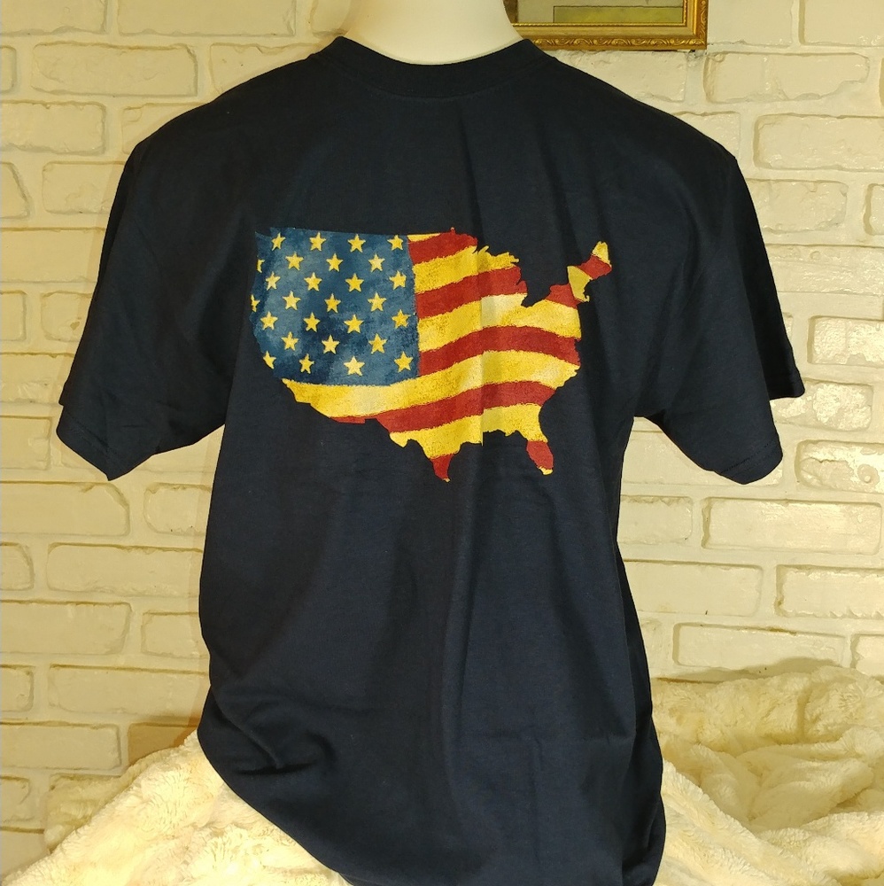 Patriotic America T-Shirt Medium